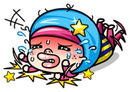 Som O Color full hijab girl sticker #7464569