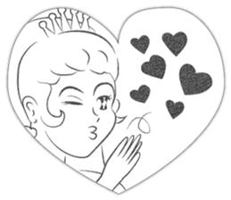 Scribbles of Princess sticker #7464771