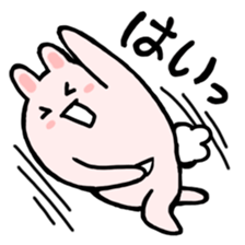 Rabbit of pocket sticker #7464893