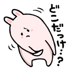 Rabbit of pocket sticker #7464924