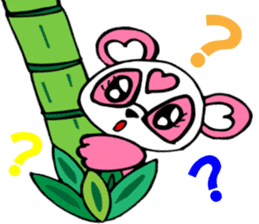 Pink panda,MOMO-chan.Vol.1 sticker #7464943