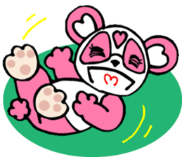 Pink panda,MOMO-chan.Vol.1 sticker #7464945