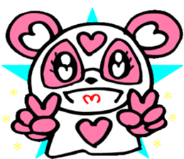 Pink panda,MOMO-chan.Vol.1 sticker #7464949