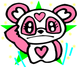 Pink panda,MOMO-chan.Vol.1 sticker #7464960