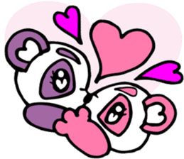 Pink panda,MOMO-chan.Vol.1 sticker #7464967