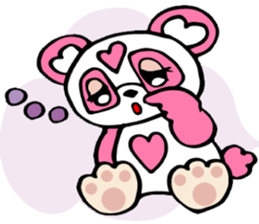 Pink panda,MOMO-chan.Vol.1 sticker #7464969