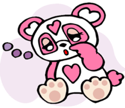 Pink panda,MOMO-chan.Vol.1 sticker #7464969