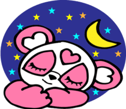 Pink panda,MOMO-chan.Vol.1 sticker #7464971