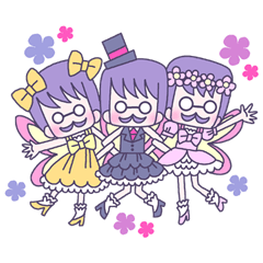 Triplets fairy uncles; Tim, Tom and Tam