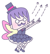 Triplets fairy uncles; Tim, Tom and Tam sticker #7465582