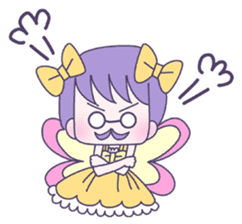 Triplets fairy uncles; Tim, Tom and Tam sticker #7465588