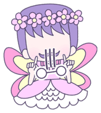 Triplets fairy uncles; Tim, Tom and Tam sticker #7465591