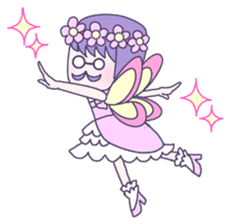 Triplets fairy uncles; Tim, Tom and Tam sticker #7465594