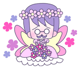 Triplets fairy uncles; Tim, Tom and Tam sticker #7465602