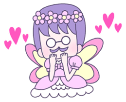 Triplets fairy uncles; Tim, Tom and Tam sticker #7465606