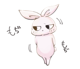 cold eyed rabbit sticker #7465672