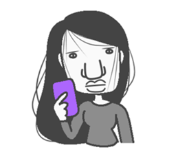 But happiness sticker #7465957