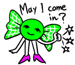 Candy box sticker #7466097