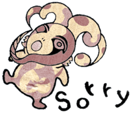 (E) Very doubt,"Girogi" sticker #7466397