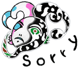 (E) Very doubt,"Girogi" sticker #7466398