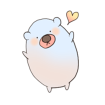 light blue bears sticker #7466732