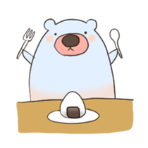 light blue bears sticker #7466751