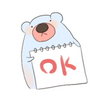 light blue bears sticker #7466754