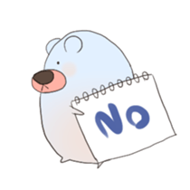 light blue bears sticker #7466755