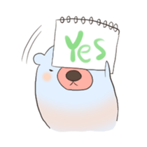 light blue bears sticker #7466756