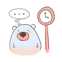 light blue bears sticker #7466759