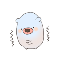 light blue bears sticker #7466762