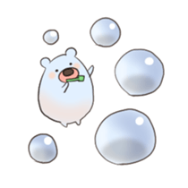 light blue bears sticker #7466764