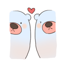 light blue bears sticker #7466768