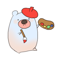 light blue bears sticker #7466771