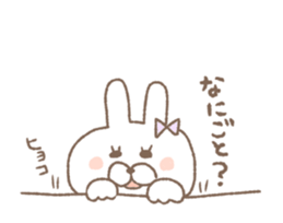 Marshmallow rabbit part3 sticker #7466812
