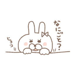 Marshmallow rabbit part3 sticker #7466812