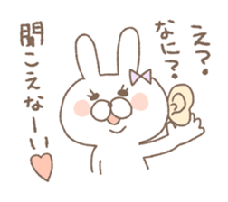 Marshmallow rabbit part3 sticker #7466814