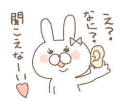 Marshmallow rabbit part3 sticker #7466814