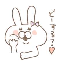 Marshmallow rabbit part3 sticker #7466817