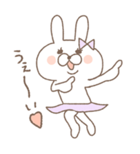 Marshmallow rabbit part3 sticker #7466819