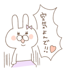 Marshmallow rabbit part3 sticker #7466821