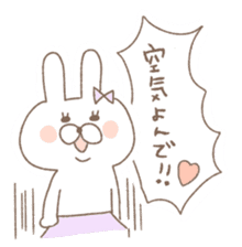 Marshmallow rabbit part3 sticker #7466821