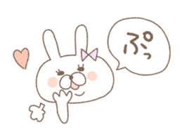 Marshmallow rabbit part3 sticker #7466828