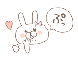 Marshmallow rabbit part3 sticker #7466828