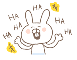 Marshmallow rabbit part3 sticker #7466829