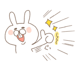 Marshmallow rabbit part3 sticker #7466831