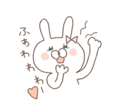 Marshmallow rabbit part3 sticker #7466838