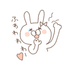 Marshmallow rabbit part3 sticker #7466838