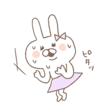 Marshmallow rabbit part3 sticker #7466843