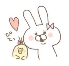 Marshmallow rabbit part3 sticker #7466845